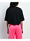 adidas Originals Essentials Black Boxy Crop T-Shirt - Thumbnail image 2 of 3