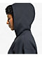 adidas Originals Essentials Fleece Black Crop Zip Hoodie - Thumbnail image 5 of 7