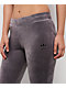 adidas Originals Essentials Grey Velour Flare Track Pants - Thumbnail image 3 of 7