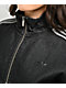 adidas Originals Firebird Black Wash Crop Denim Zip Jacket - Thumbnail image 3 of 6