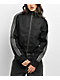 adidas Originals Firebird Black Wash Crop Denim Zip Jacket - Thumbnail image 1 of 6