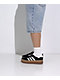 adidas Originals Gazelle Bold Core Black, Cloud White, & Gum Platform Shoes - Thumbnail image 3 of 5