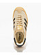 adidas Originals Gazelle Bold Cream White, Black & Sand Platform Shoes - Thumbnail image 4 of 6