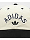 adidas Originals Relaxed New Prep Black & White Strapback Hat - Thumbnail image 3 of 5