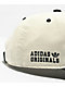 adidas Originals Relaxed New Prep Black & White Strapback Hat - Thumbnail image 4 of 5