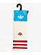 adidas Originals Roller Natural, Blue & Khaki 3 Pack Crew Socks - Thumbnail image 2 of 5