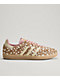 adidas Originals Samba OG Fawn Faux-Fur Brown Desert, Warm Vanilla & Wonder Mauve Shoes - Thumbnail image 1 of 7