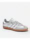 adidas Originals Samba OG Silver & White Shoes - Thumbnail image 1 of 5