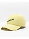 adidas Originals Script Yellow Strapback Hat - Thumbnail image 1 of 4