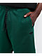 adidas Originals Shmoofoil Featherweight Dark Green Sweat Shorts - Thumbnail image 3 of 4
