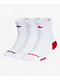 adidas Originals Tech White 3 Pack High Quarter Crew Socks - Thumbnail image 1 of 5
