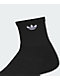 adidas Originals Trefoil Black 6 Pack Ankle Socks - Thumbnail image 3 of 4