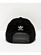adidas Originals Trefoil Precurve Plus Black Corduroy Snapback Hat - Thumbnail image 2 of 4