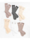 adidas Originals Trefoil Tan 6 Pack Crew Socks - Thumbnail image 1 of 2