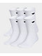 adidas Originals Trefoil White 6 Pack Crew Socks - Thumbnail image 1 of 4