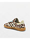 adidas Originals Women's Handball Spezial Cow Print Brown, White & Blue Shoes - Thumbnail image 2 of 7