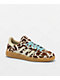 adidas Originals Women's Handball Spezial Cow Print Brown, White & Blue Shoes - Thumbnail image 1 of 7