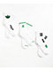 adidas Originals Worldwide White 3 Pack Quarter Socks - Thumbnail image 1 of 2