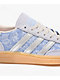adidas Originals x Liberty London Handball Spezial Crystal Sky & Silver Metallic Shoes - Thumbnail image 6 of 6
