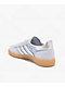 adidas Originals x Liberty London Handball Spezial Crystal Sky & Silver Metallic Shoes - Thumbnail image 2 of 6