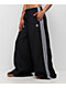 adidas Oversized Black Wide Leg Track Pants - Thumbnail image 1 of 4