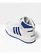 adidas Post Move Mid White & Royal Blue Skate Shoes - Thumbnail image 2 of 5