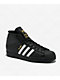 adidas Pro Model ADV Core Black & Crystal White High Top Skate Shoes - Thumbnail image 1 of 5