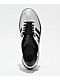 adidas Puig Samba Silver Metallic & Core Black Skate Shoes - Thumbnail image 4 of 5