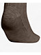 adidas Ruffle 3 Pack Brown, Cream & Grey Ankle Socks - Thumbnail image 3 of 5
