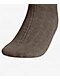 adidas Ruffle 3 Pack Brown, Cream & Grey Ankle Socks - Thumbnail image 4 of 5