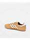 adidas Samba ADV Beige, White & Gum Skate Shoes - Thumbnail image 2 of 4