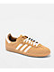 adidas Samba ADV Beige, White & Gum Skate Shoes - Thumbnail image 1 of 4