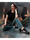 adidas Samba ADV Black, White & Gum Skate Shoes - Thumbnail image 6 of 6