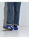 adidas Samba ADV Bluebird, White & Gum Skate Shoes - Thumbnail image 3 of 10