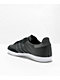 adidas Samba ADV Core Black, Carbon & Silver Metallic Skate Shoes - Thumbnail image 2 of 4