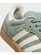 adidas Samba ADV Silver Green, Wonder White & Gum Skate Shoes - Thumbnail image 6 of 7