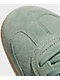 adidas Samba ADV Silver Green, Wonder White & Gum Skate Shoes - Thumbnail image 7 of 7