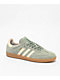 adidas Samba ADV Silver Green, Wonder White & Gum Skate Shoes - Thumbnail image 1 of 7