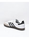 adidas Samba ADV White, Black & Gum Skate Shoes - Thumbnail image 2 of 6