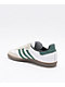 adidas Samba ADV White, Grey, & Green Skate Shoes - Thumbnail image 2 of 4