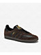 adidas Samba ADV x Kader Core Black, Brown & Gum Skate Shoes - Thumbnail image 1 of 7