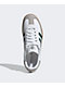 adidas Samba OG Cloud White & Green Shoes - Thumbnail image 4 of 4