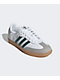 adidas Samba OG Cloud White & Green Shoes - Thumbnail image 1 of 4
