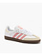 adidas Samba OG Cloud White & Mauve Shoes - Thumbnail image 1 of 7