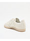 adidas Samba OG Pony Hair Off White & Crystal Linen Skate Shoes - Thumbnail image 2 of 6
