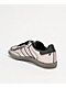 adidas Samba OG Silver & Gum Shoes - Thumbnail image 2 of 4