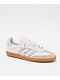 adidas Samba OG White & Silver Skate Shoes - Thumbnail image 1 of 4