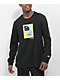 adidas Schmoofoil Painted Black Long Sleeve T-Shirt - Thumbnail image 1 of 3