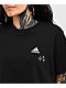 adidas Scribble Black Crop T-Shirt - Thumbnail image 2 of 4