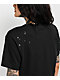 adidas Scribble Black Crop T-Shirt - Thumbnail image 3 of 4